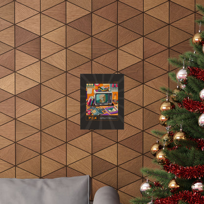 Anime Den Retro Poster