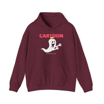 Retro Cartoon Ghost Hoodie