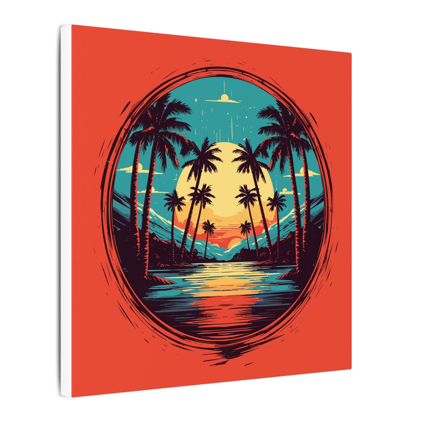 Palm Island Canvas Print