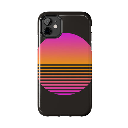 Sunset Grid Tough Phone Case