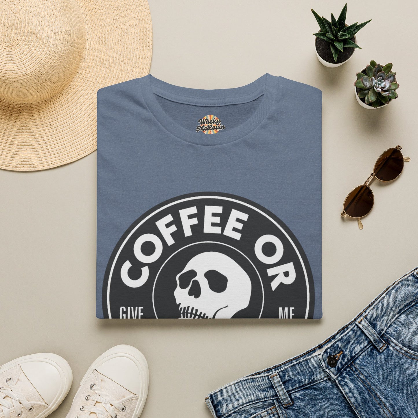 Coffee Or Give Me Death Tee