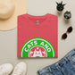Cats And Coffee Retro Café Tee