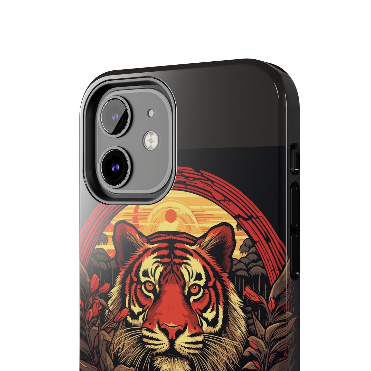 Tiger Wreath Tough Phone Case