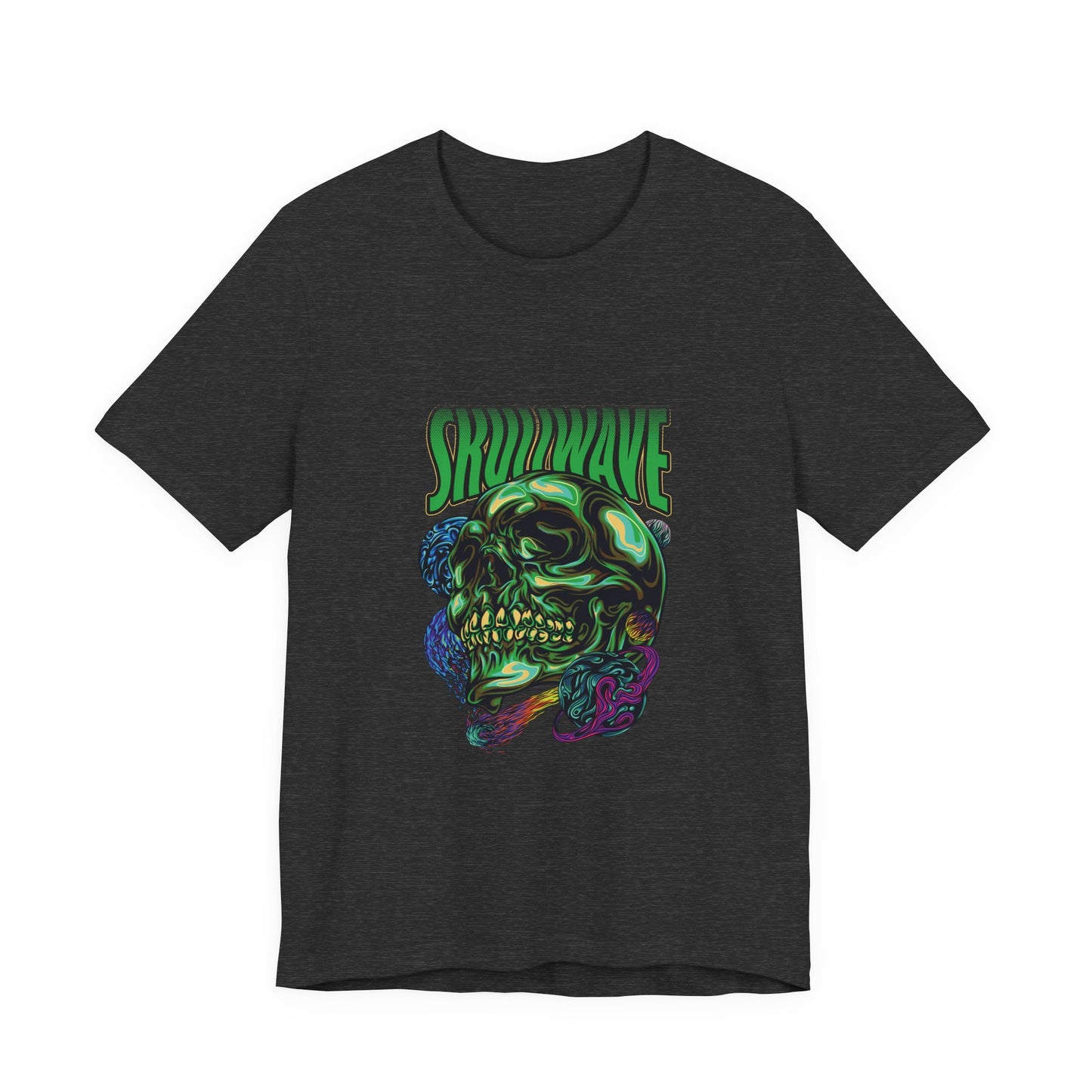 Skullwave Melting Skull Streetwear Tee