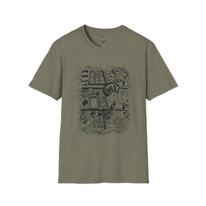 BreaksGPT Manga Card Breaker T-Shirt | Pirate Trading Card Graphic Tee