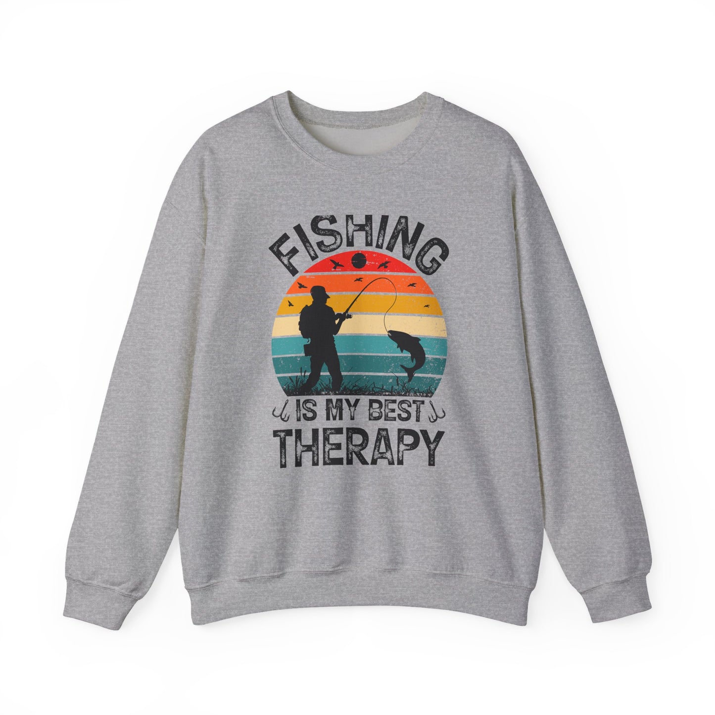 Fishing Is My Best Therapy Sweatshirt