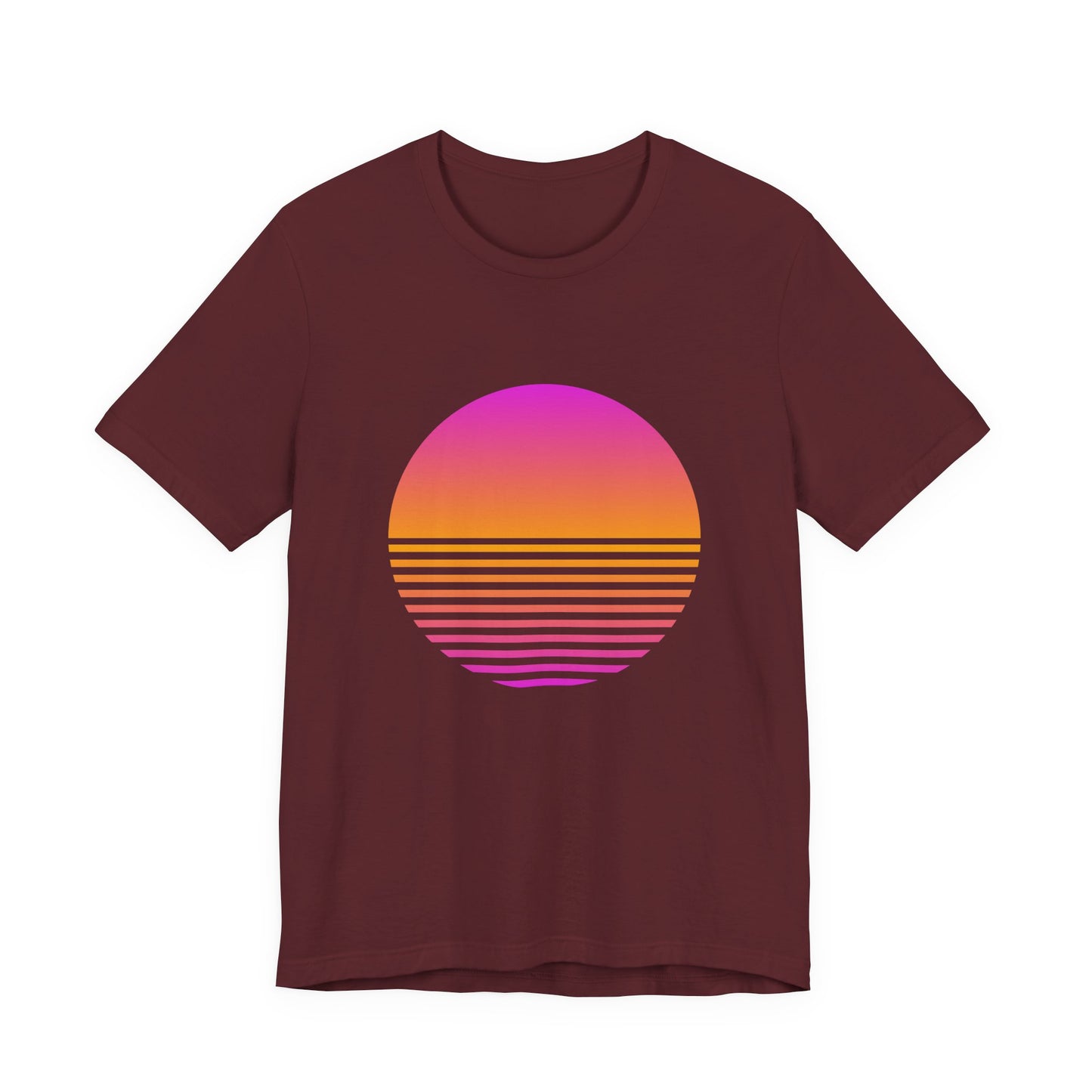 Sunset Grid Tee