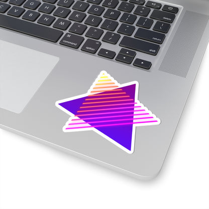 Neon Star Sticker