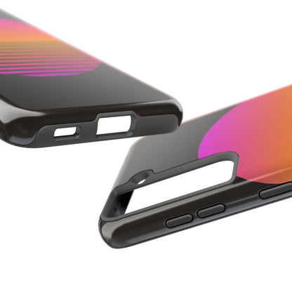 Sunset Grid Tough Phone Case