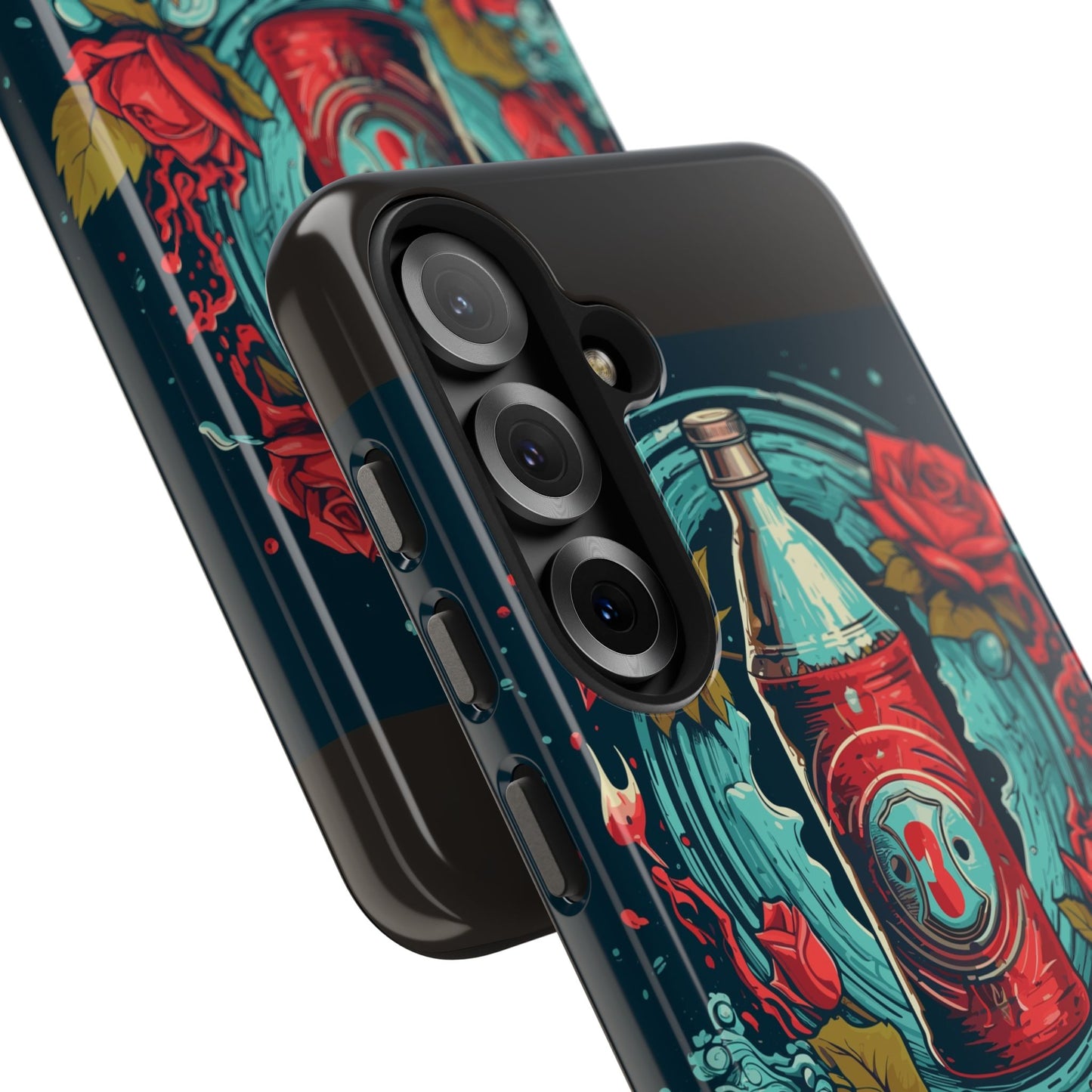 Soda & Roses Tough Phone Case