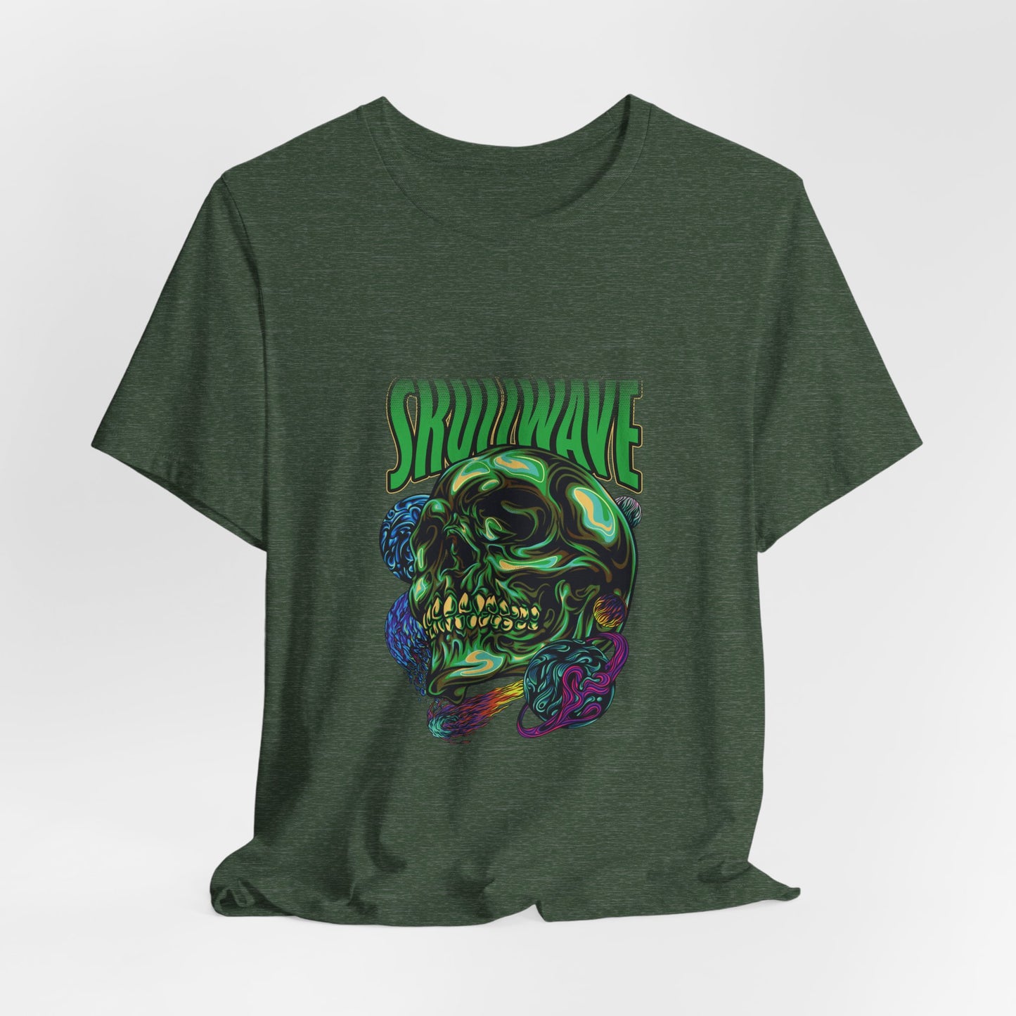 Skullwave Melting Skull Streetwear Tee