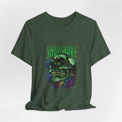 Skullwave Melting Skull Streetwear Tee