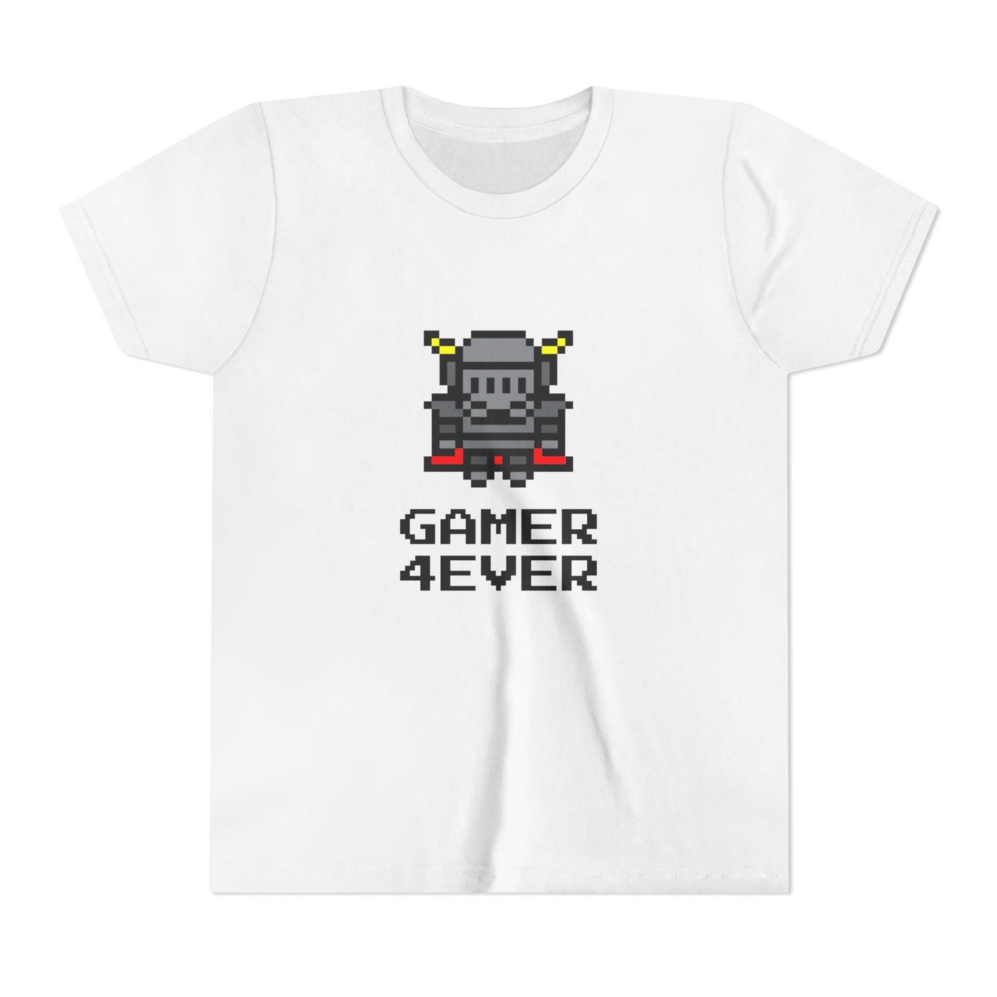 Gamer 4Ever youth tee with retro print