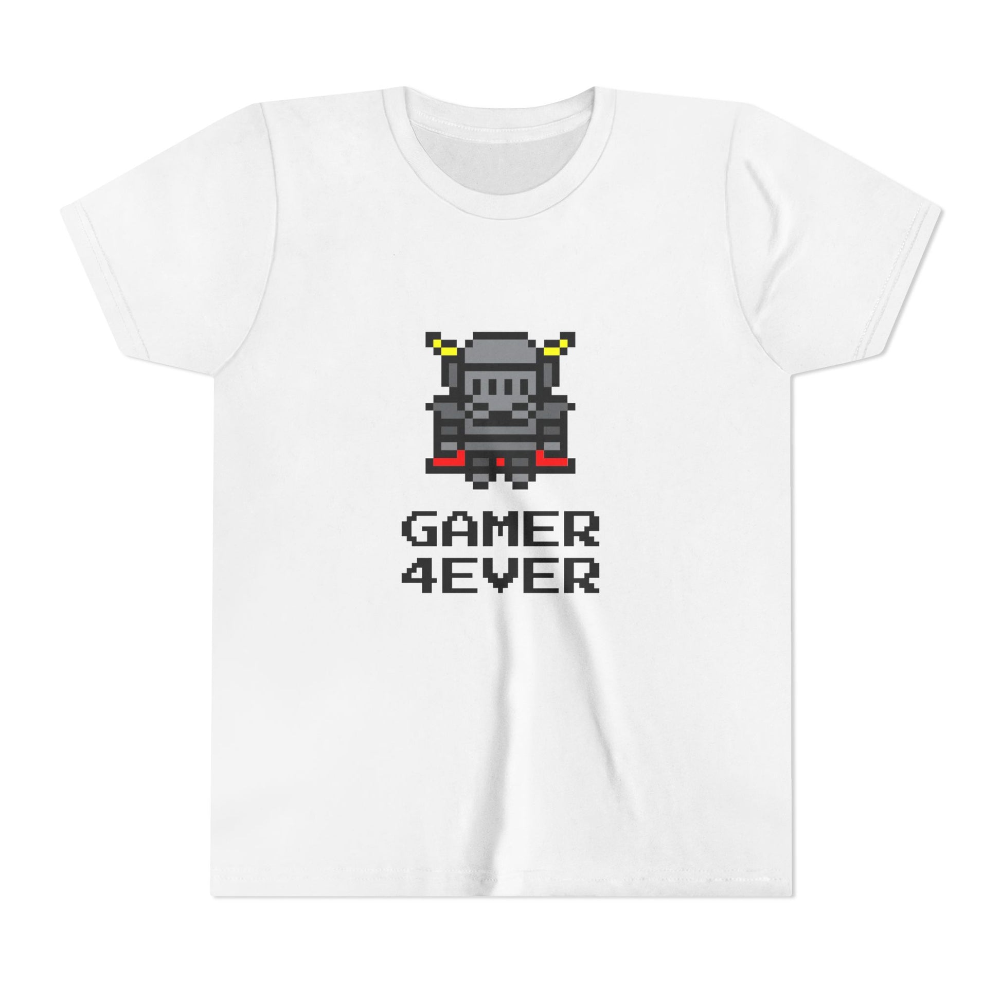 Gamer 4Ever youth tee with retro print