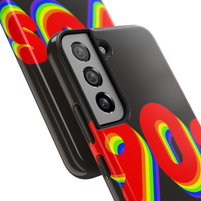 90's Rainbow Tough Phone Case