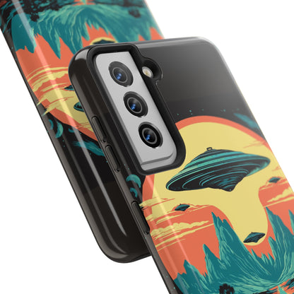 UFO Fleet Tough Phone Case
