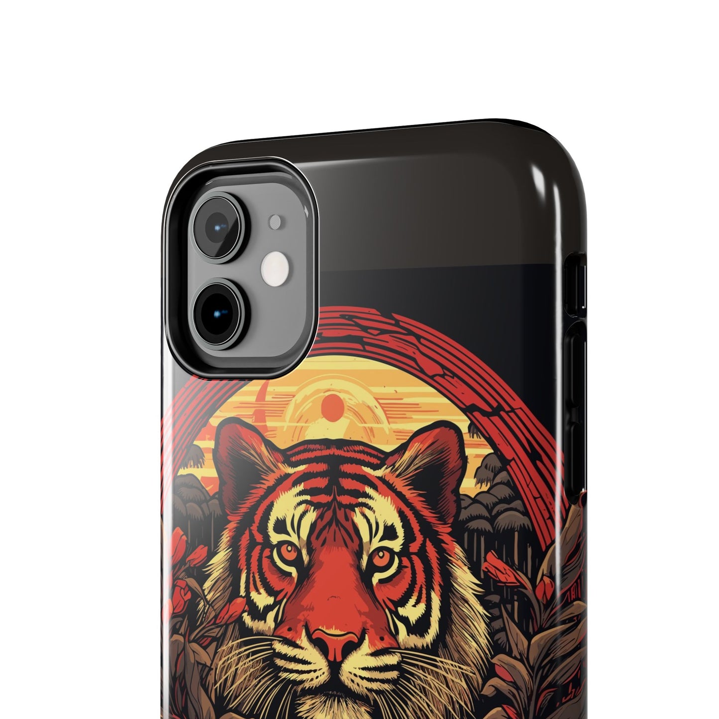 Tiger Wreath Tough Phone Case
