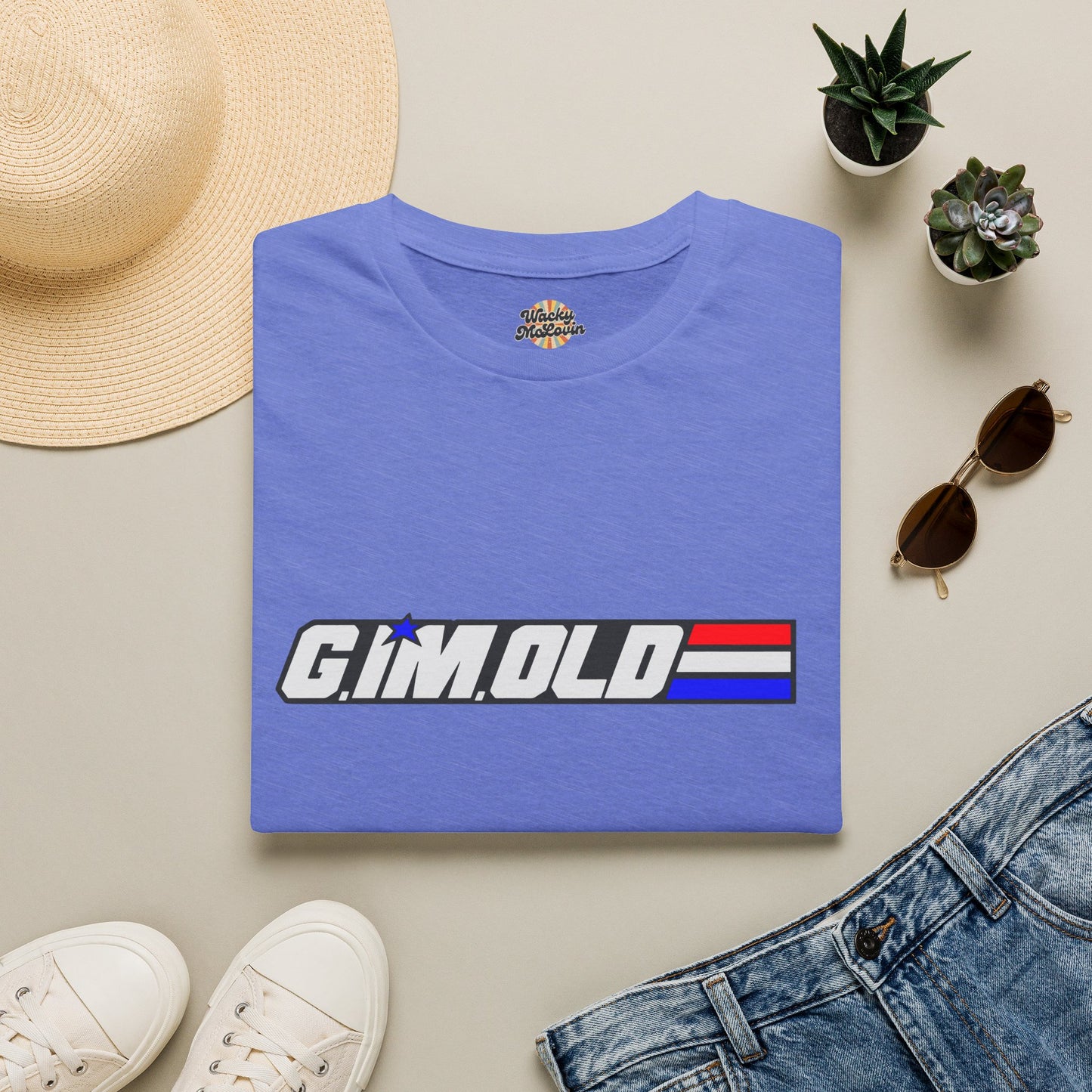 G.I.M. Old Retro Parody Tee