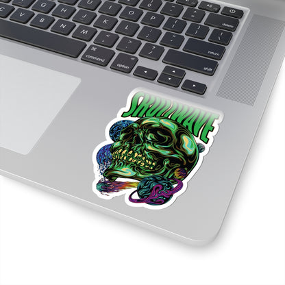 Skullwave Kiss-Cut Sticker
