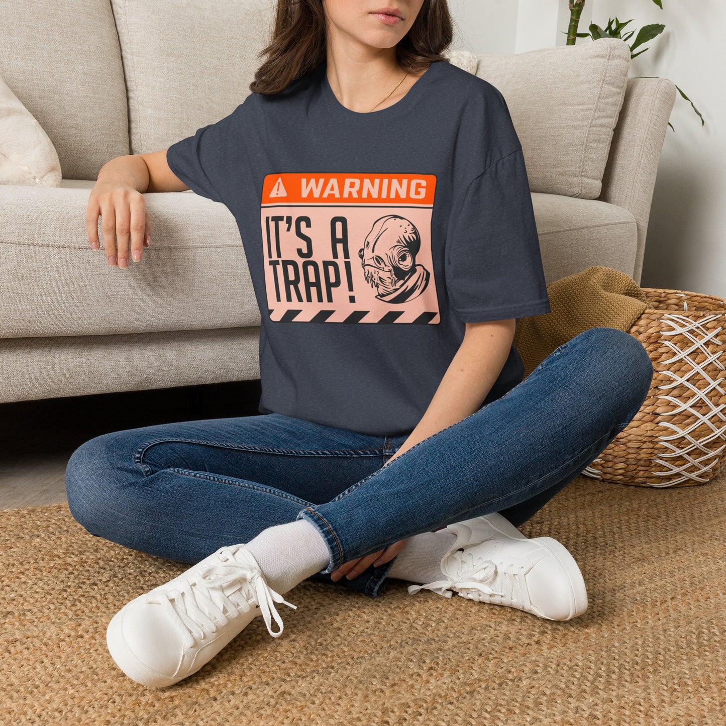Warning: It’s A Trap! Retro Sci-Fi Tee