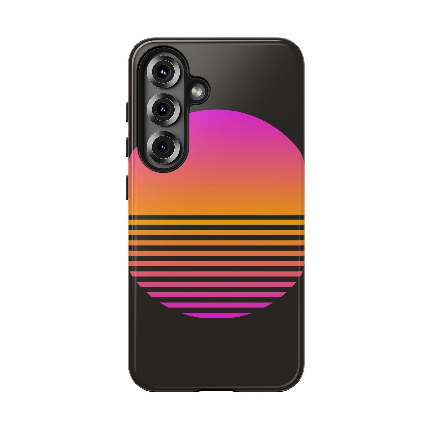 Sunset Grid Tough Phone Case