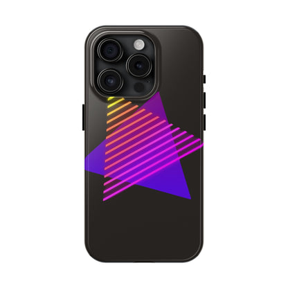 Neon Star Tough Phone Case