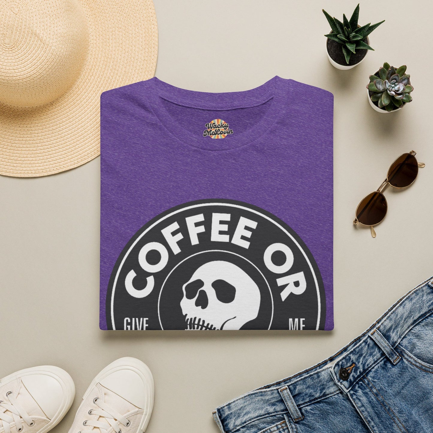 Coffee Or Give Me Death Tee