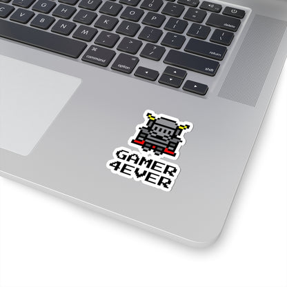 Gamer 4Ever Kiss-Cut Sticker