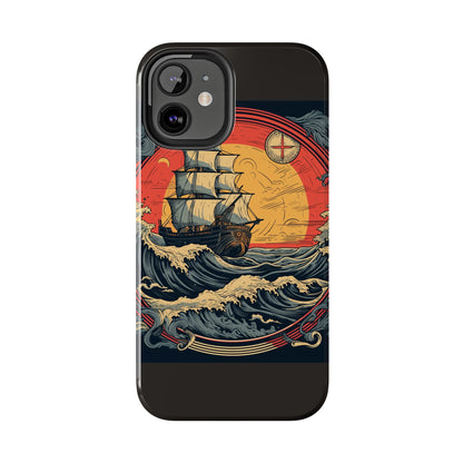 Tall Ship Storm Tough Phone Case