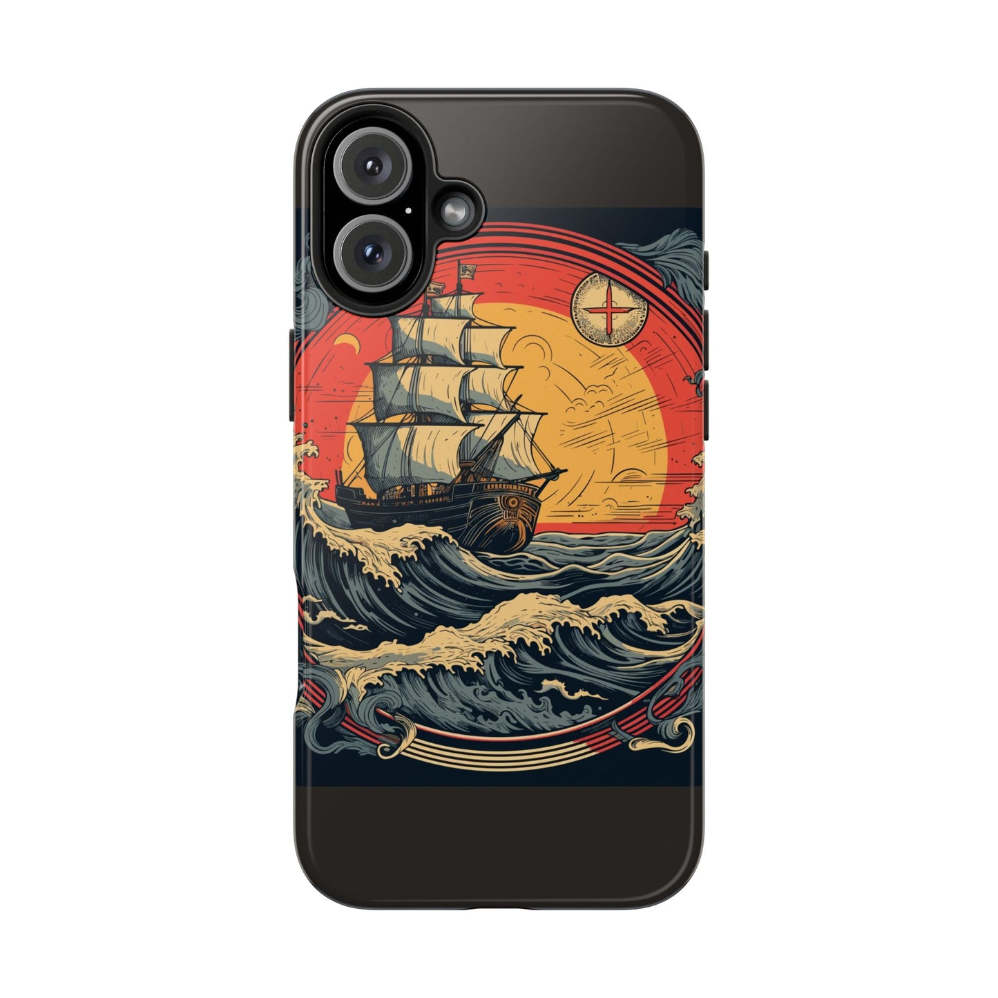 Tall Ship Storm Tough Phone Case