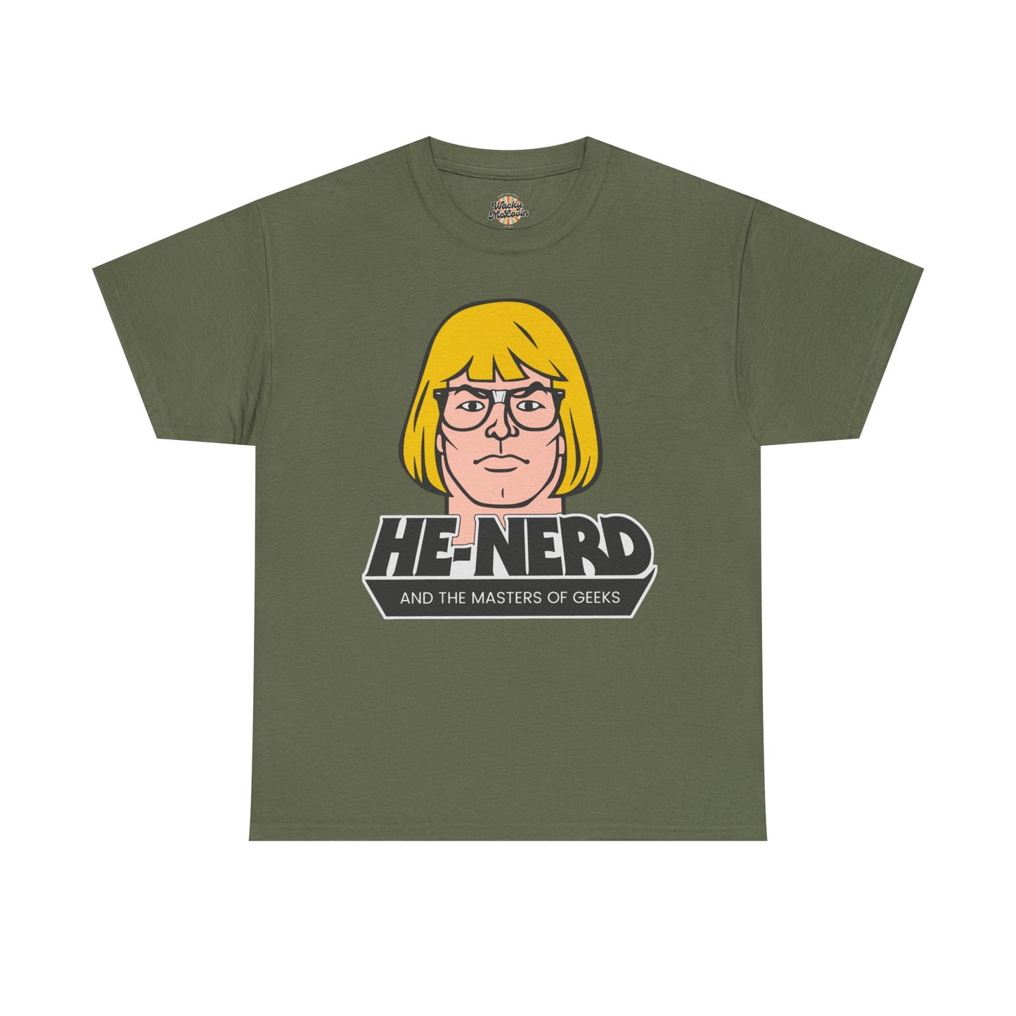 He-Nerd Masters of Geeks Parody T-Shirt