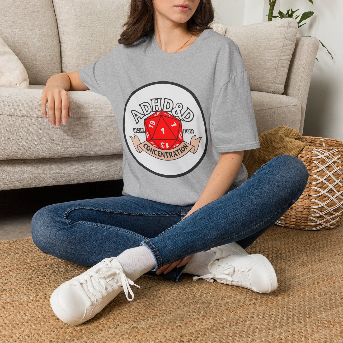 ADH&D: Roll For Concentration Tee
