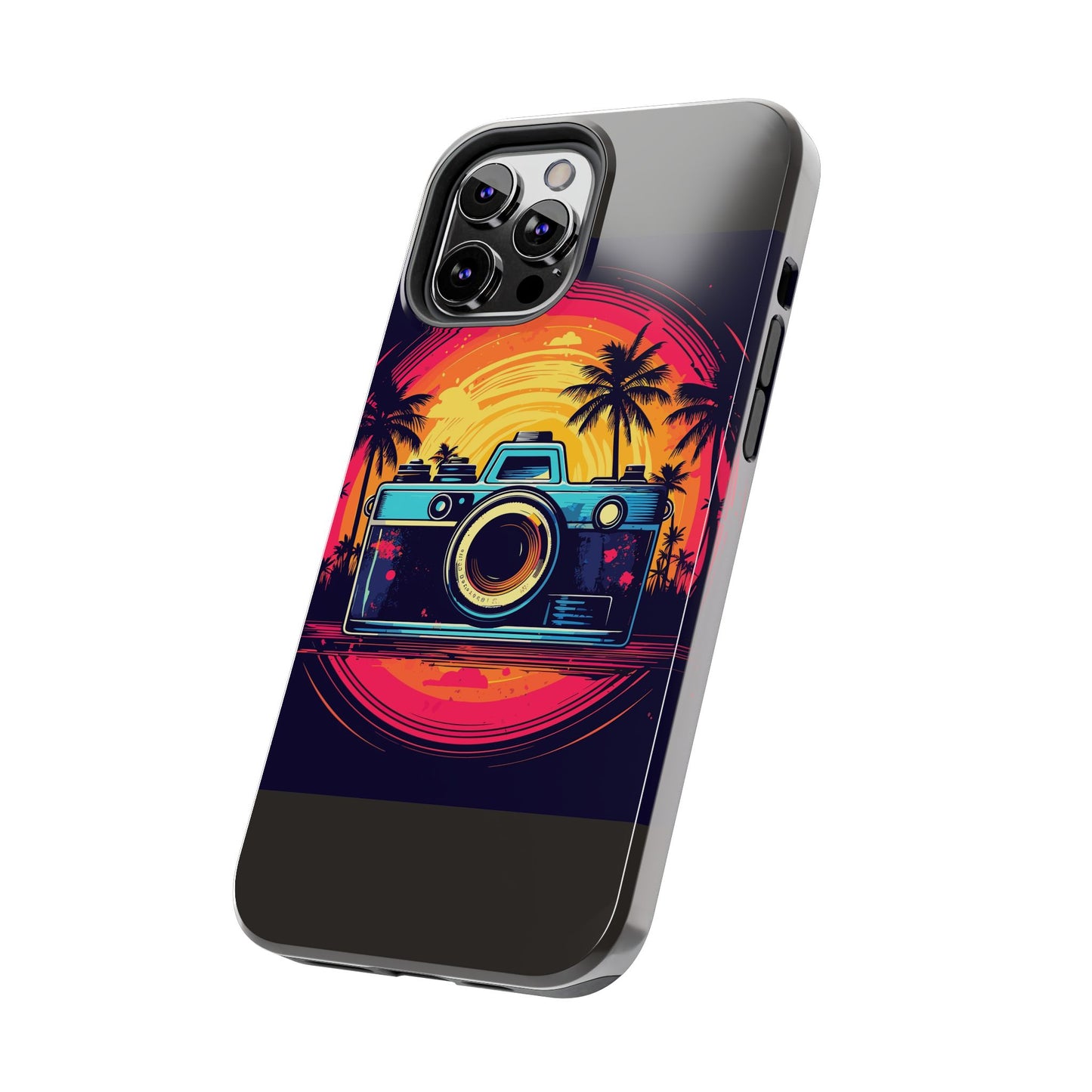 Retro Camera Sunset Tough Phone Case