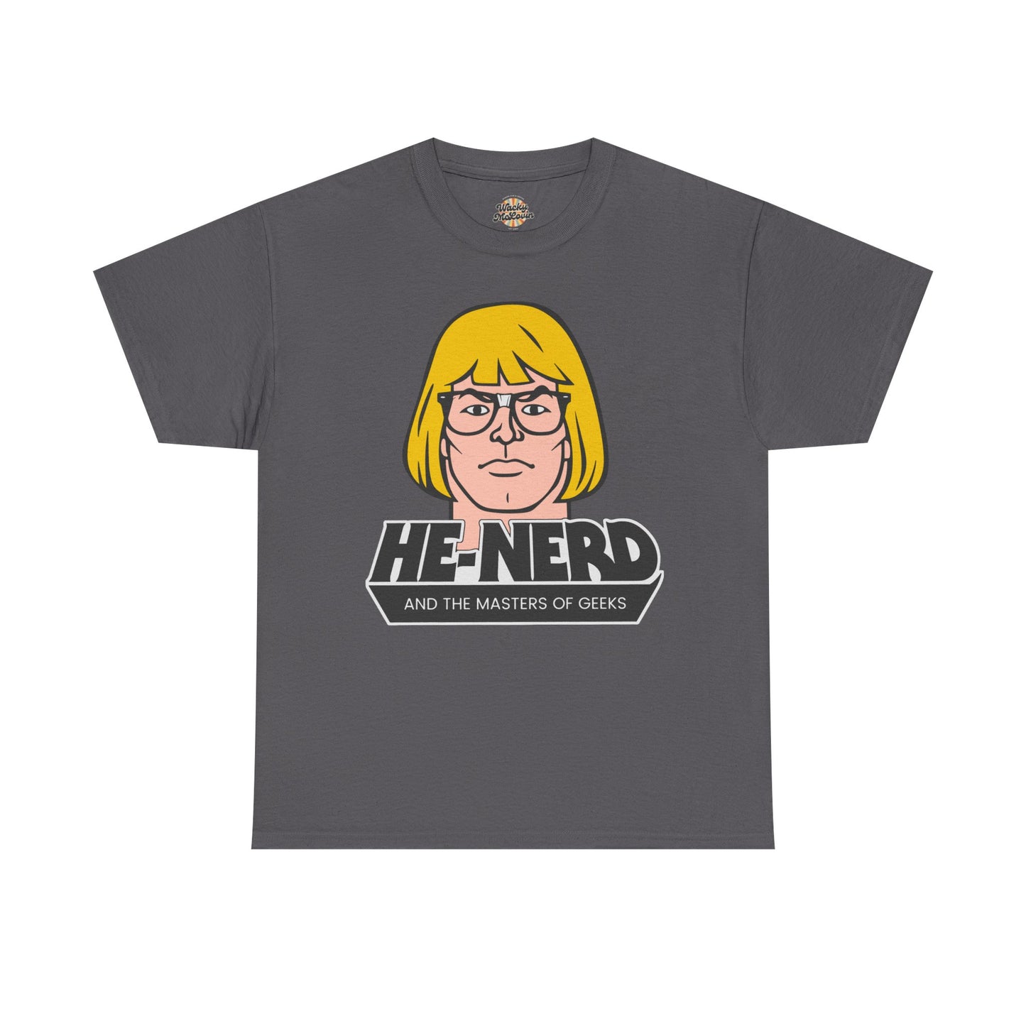 He-Nerd Masters of Geeks Parody T-Shirt