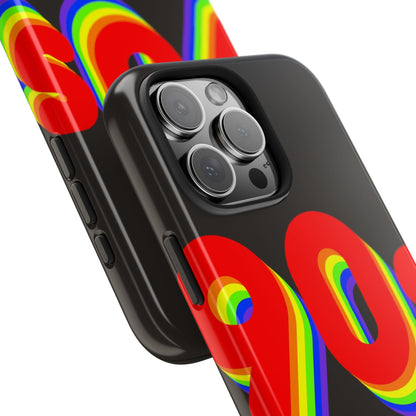 90's Rainbow Tough Phone Case
