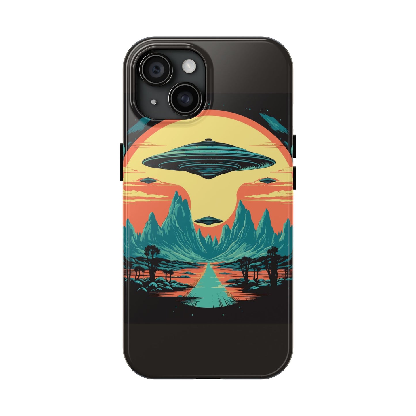 UFO Fleet Tough Phone Case