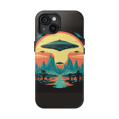 UFO Fleet Tough Phone Case