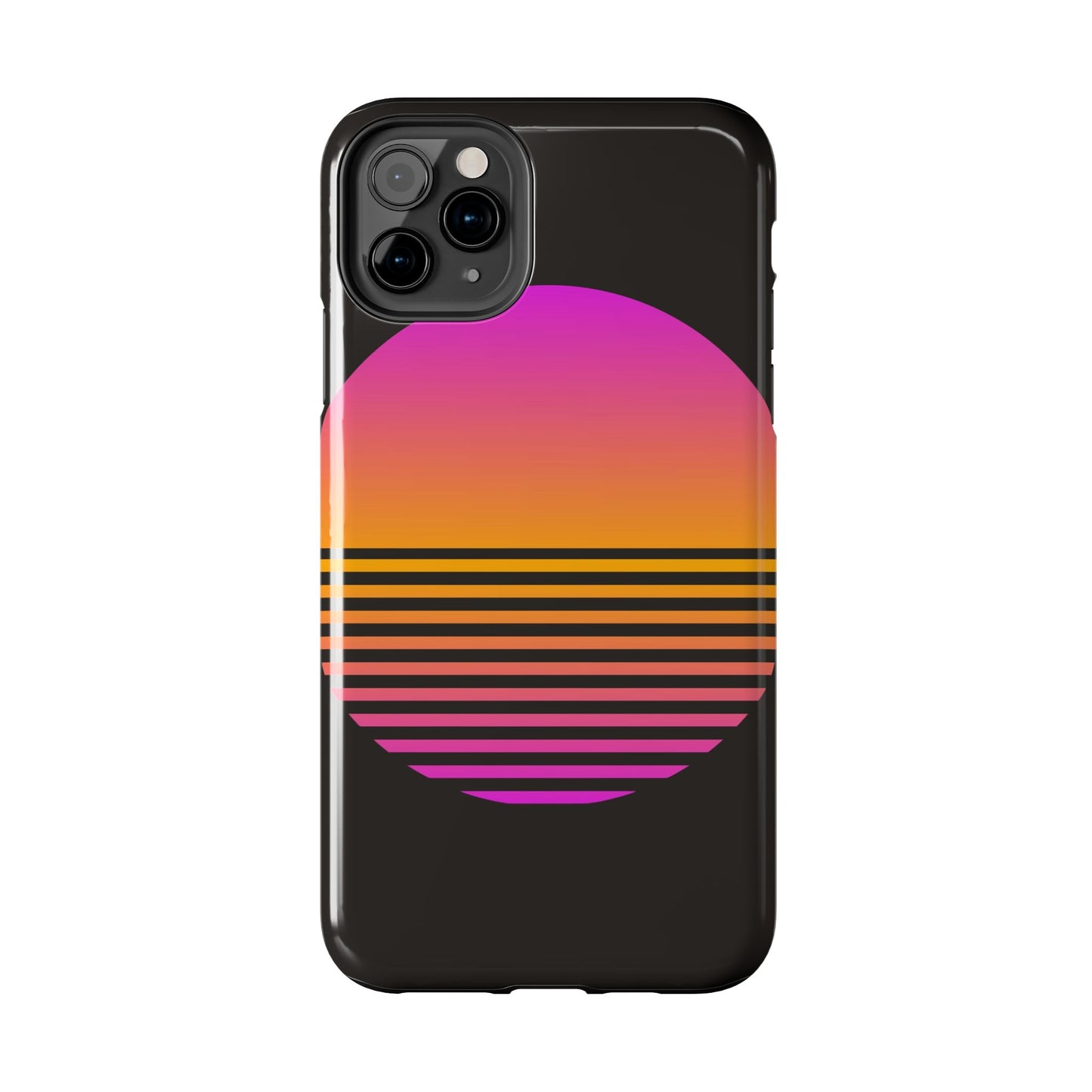 Sunset Grid Tough Phone Case