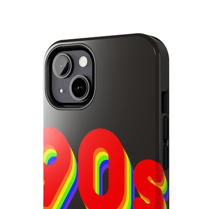 90's Rainbow Tough Phone Case