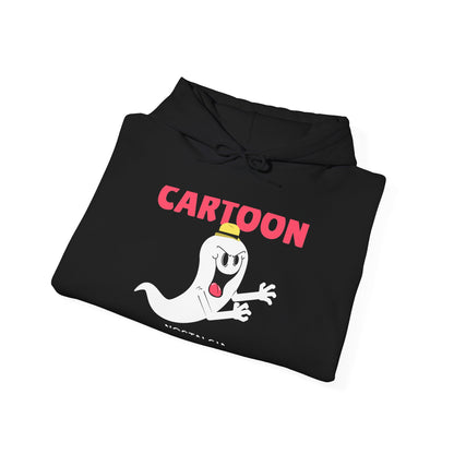Retro Cartoon Ghost Hoodie
