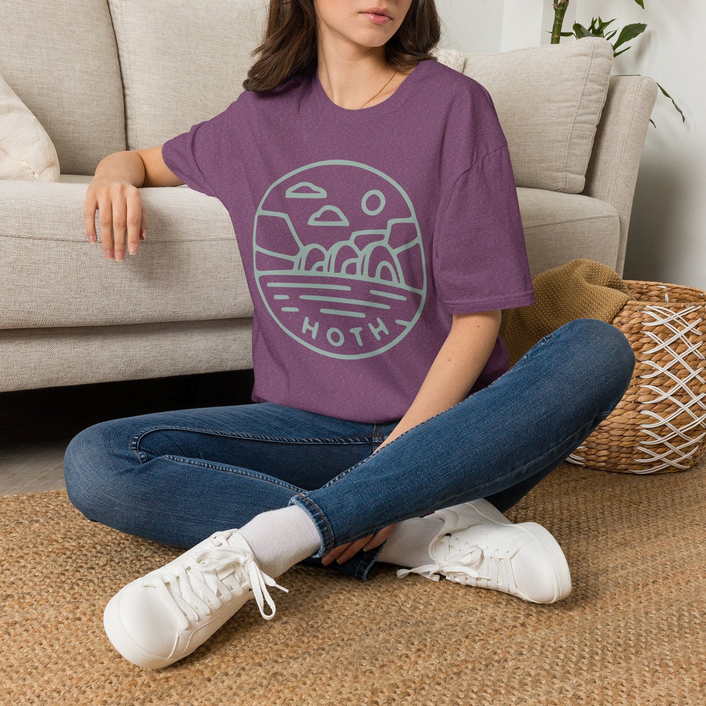 Hoth Retro Planet Adventure Tee