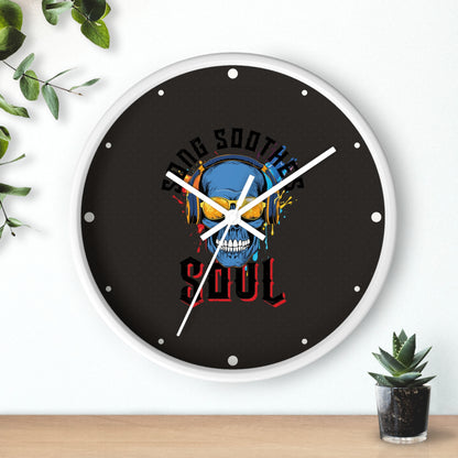 Song Soothes the Soul Wall Clock