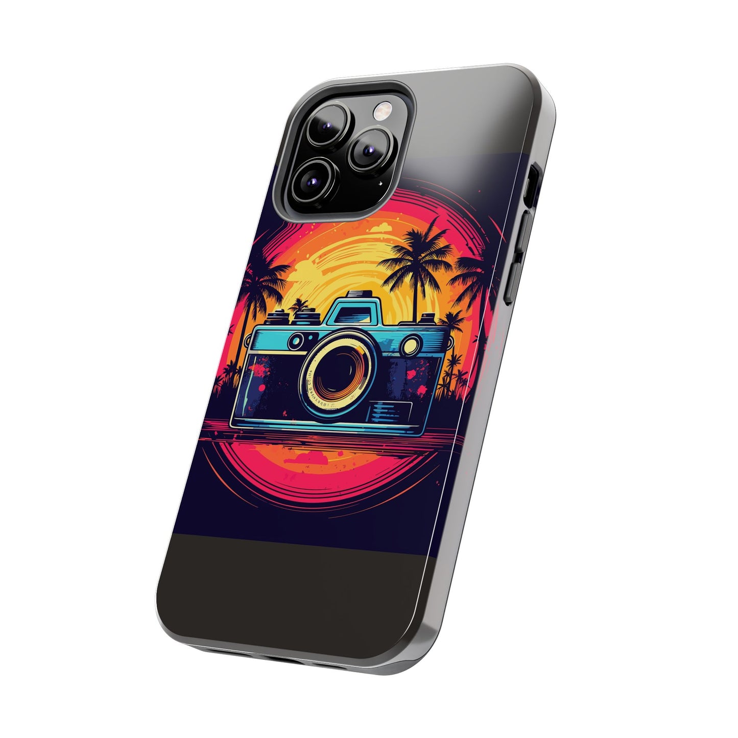 Retro Camera Sunset Tough Phone Case