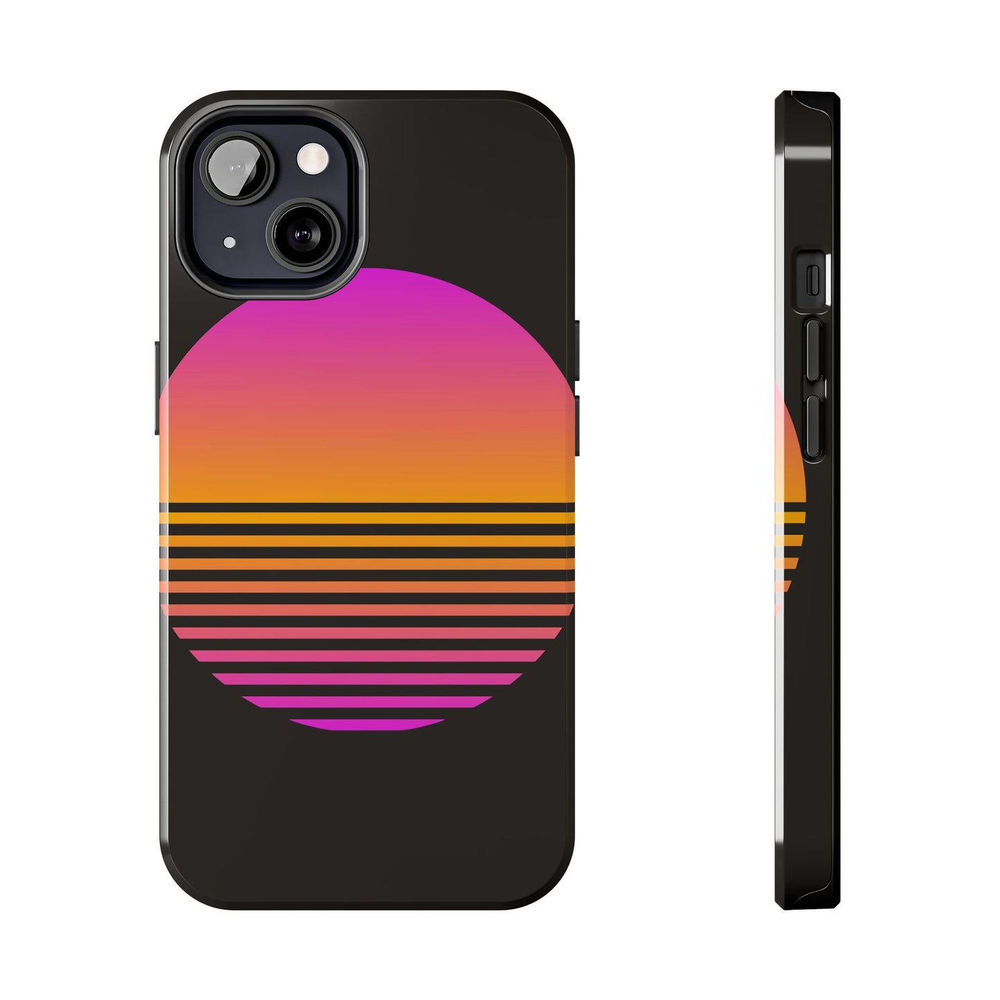 Sunset Grid Tough Phone Case