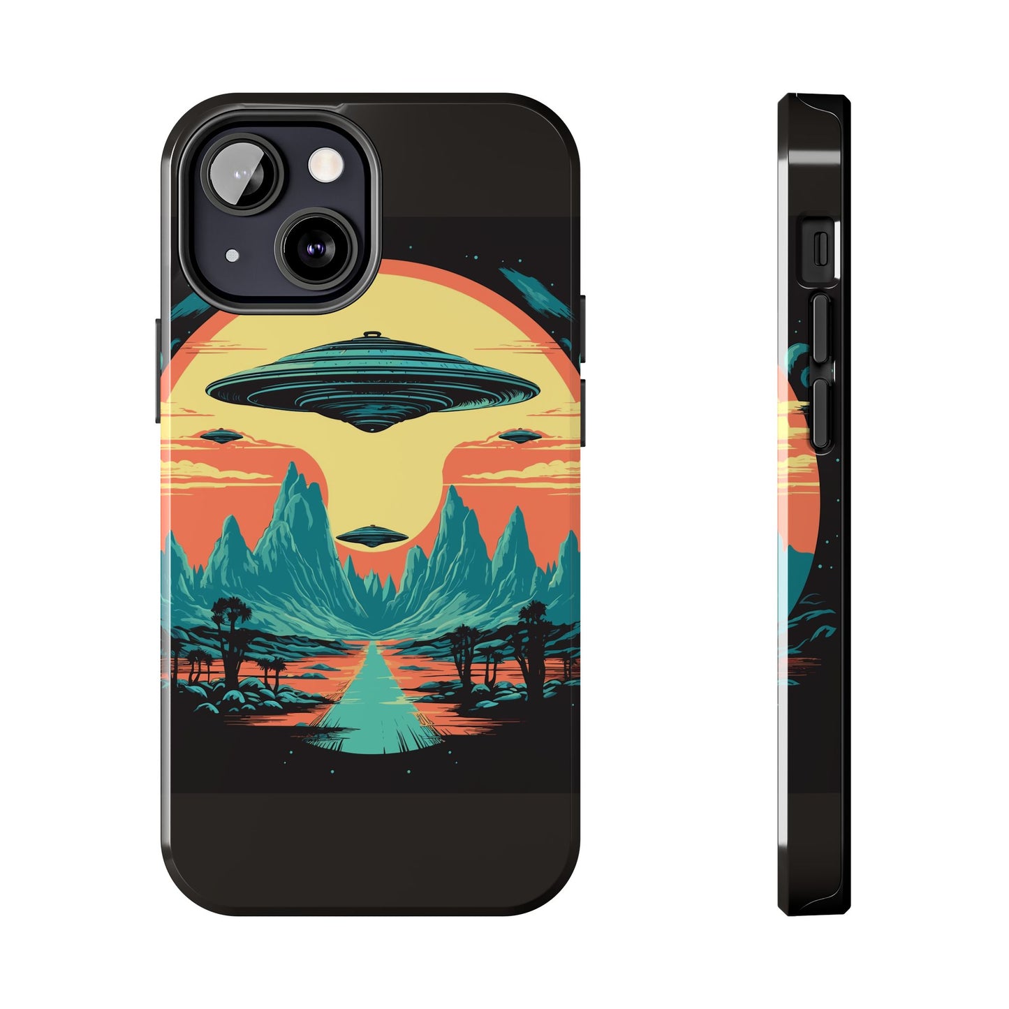 UFO Fleet Tough Phone Case