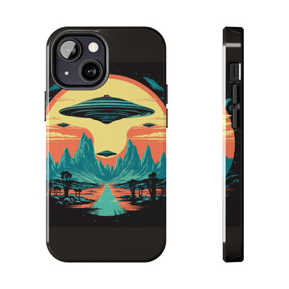 UFO Fleet Tough Phone Case