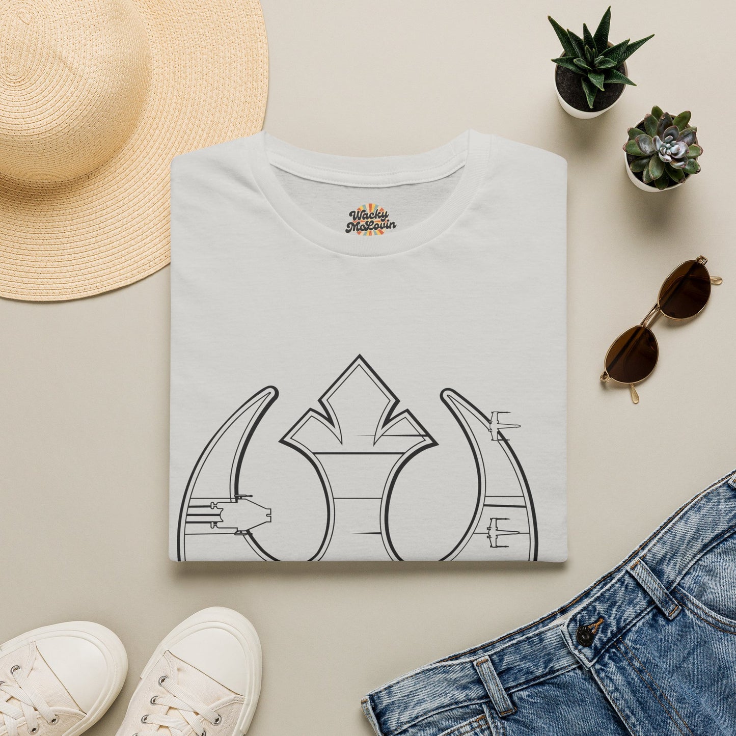 Retro Rebel Alliance Inspired Space Tee