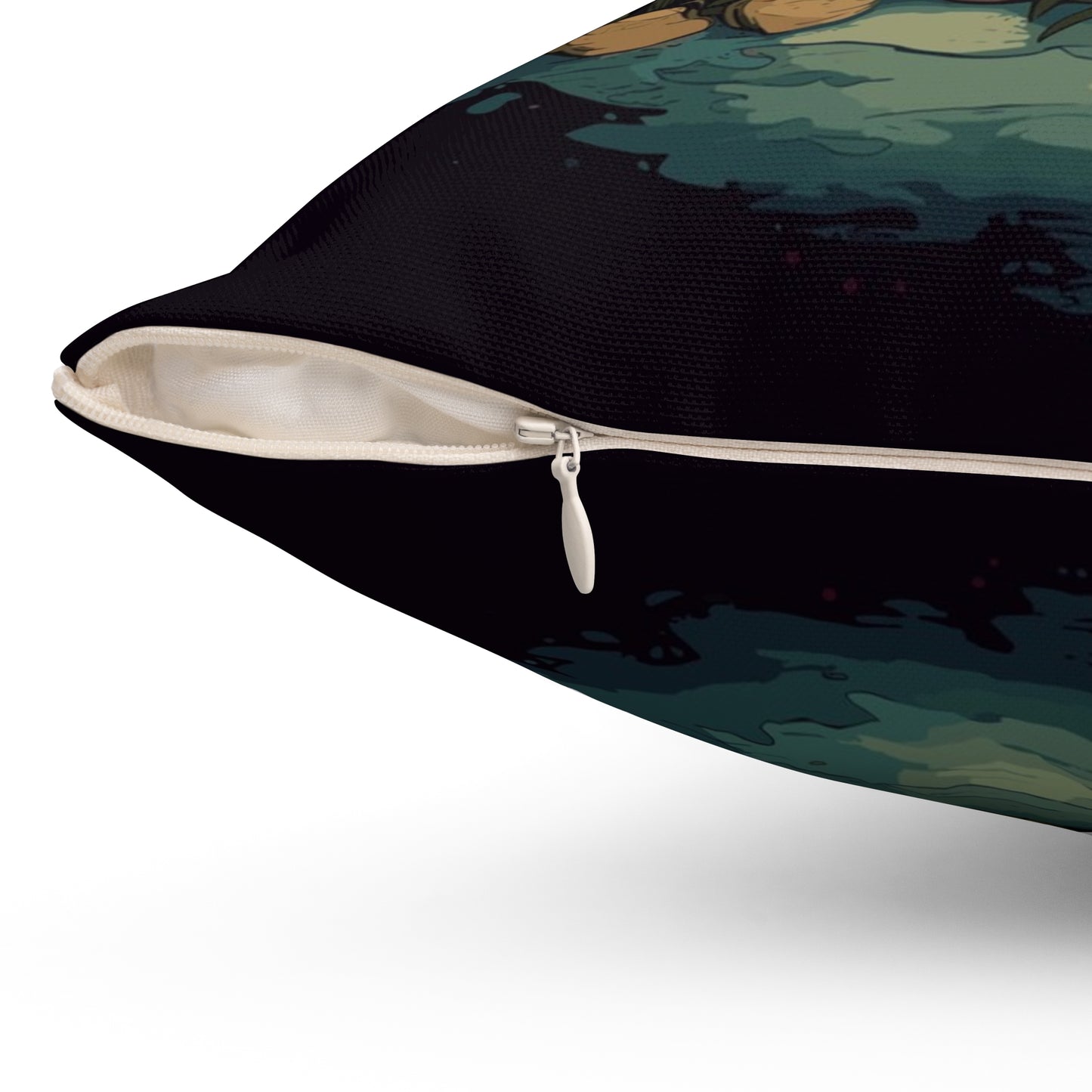 Tulip Garden Throw Pillow