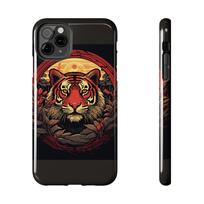 Tiger Wreath Tough Phone Case