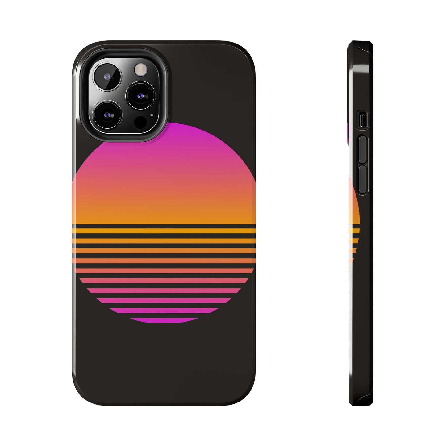 Sunset Grid Tough Phone Case